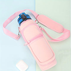 Portable Shoulder Water Bottle Bag Diving Material Cup Cover