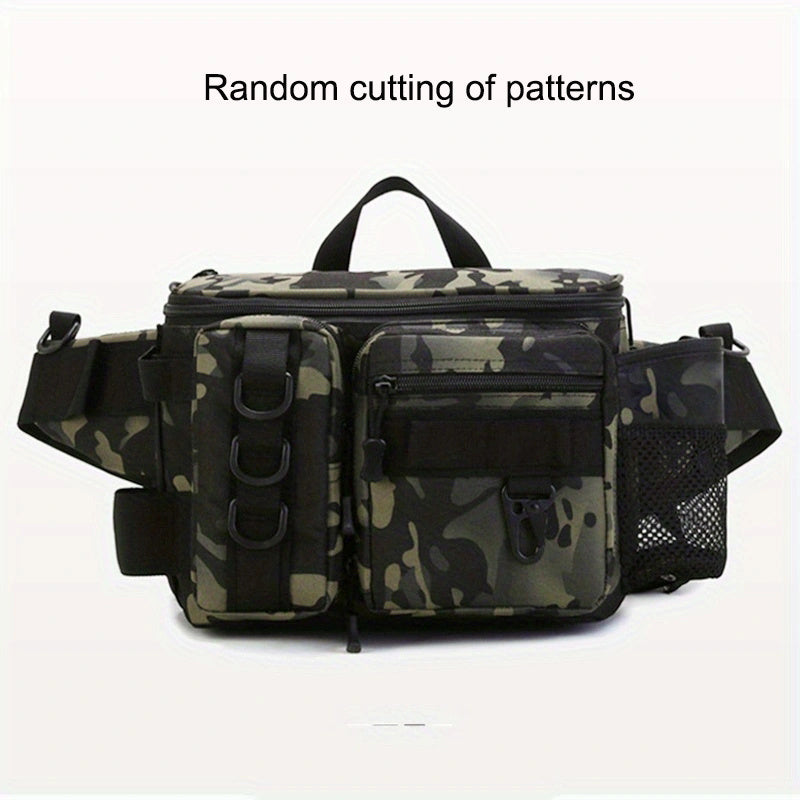 Waterproof Fishing Sling Pack with Pliers Storage