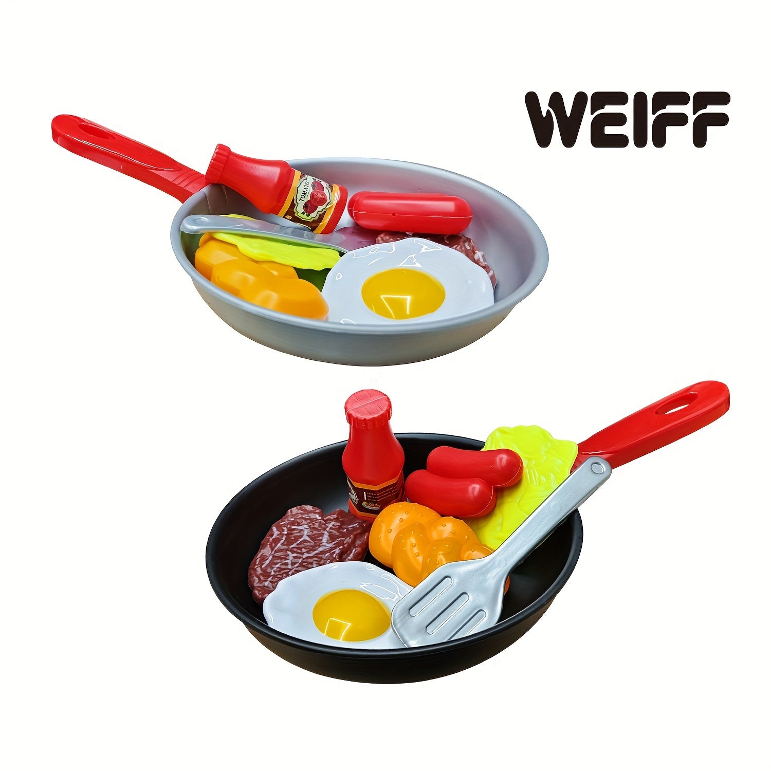 Play Food Toys Set For Kids Weiff Kitchen Playset Cooking Toys