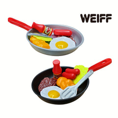 Play Food Toys Set For Kids Weiff Kitchen Playset Cooking Toys