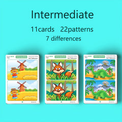 Concentration Training Game Cards for Focus Fun