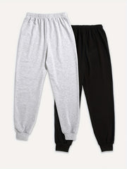 2 Pack Women's Plus Skull Print Joggers Set