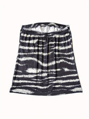 Striped Print Tube Top Sexy Off Shoulder Sleeveless Summer Top