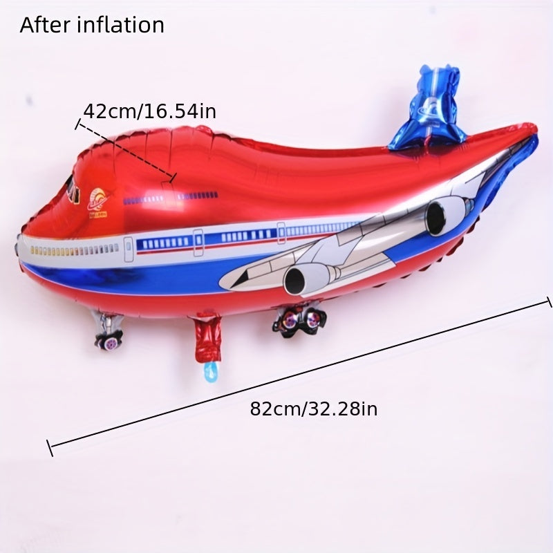 Large 42 Airplane Balloon Passenger Plane Aluminum Film Balloon