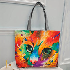 Men's Large Capacity Canvas Tote Bag