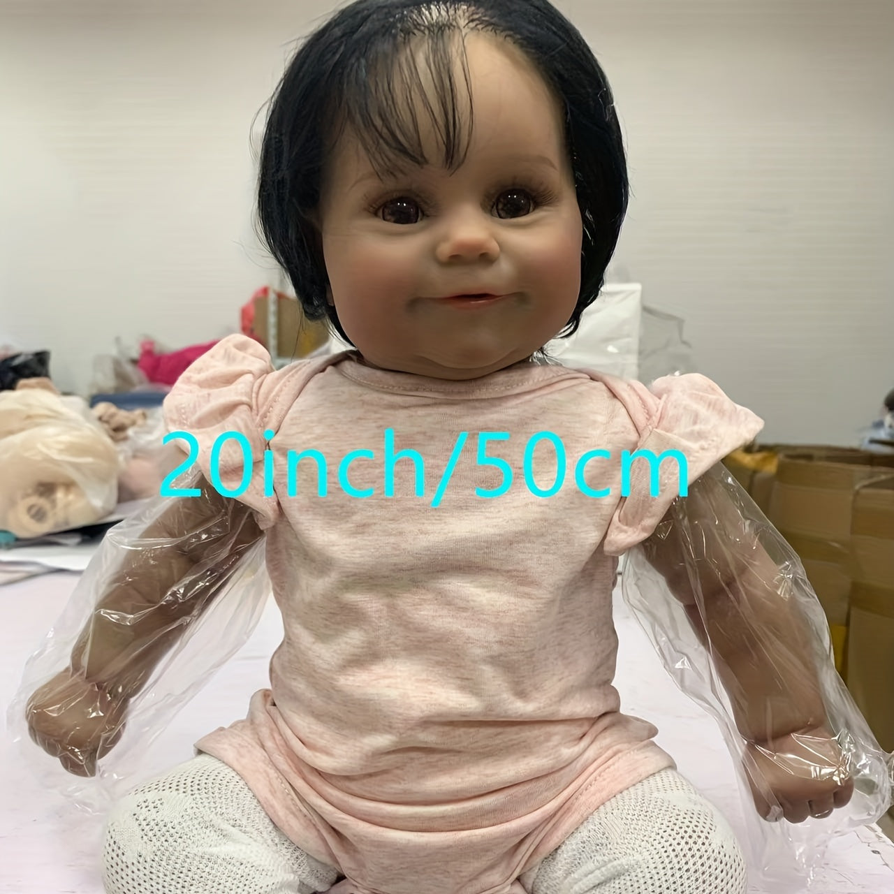 NPK Soft Body Skin Baby Maddie Reborn Baby Girl Flexible Handrooted Hair