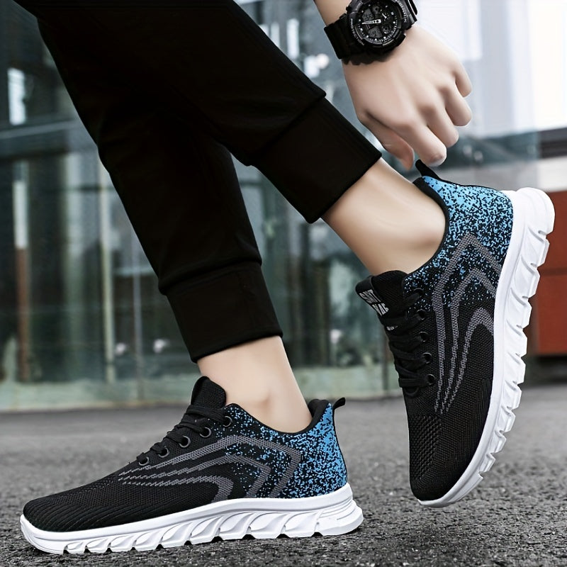 Thick Sole Shock Absorption Mesh Breathable Running Shoes