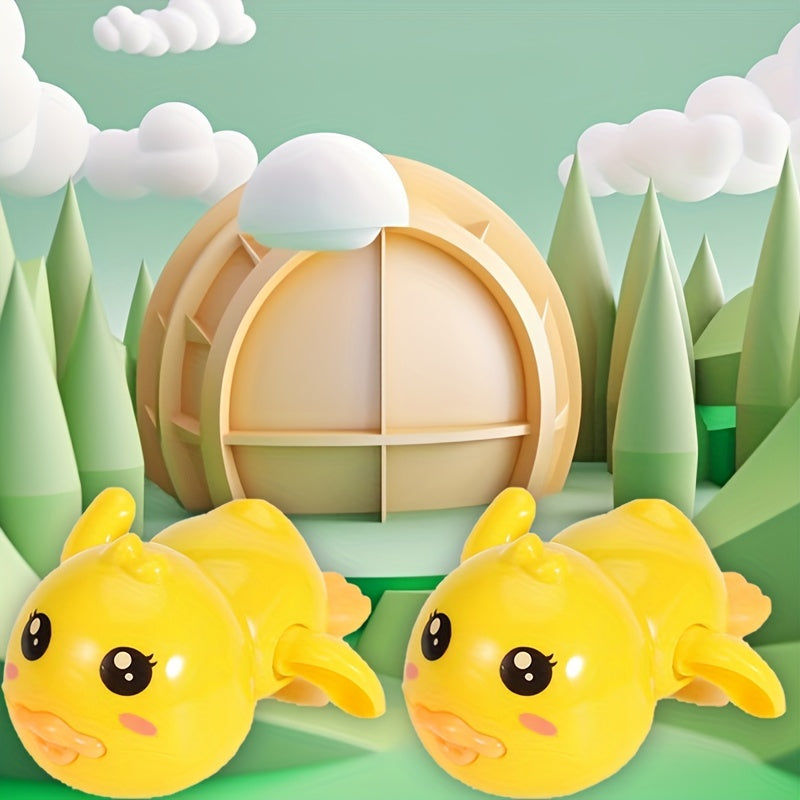 Cartoon Duck Bath Toy for Baby Swimming