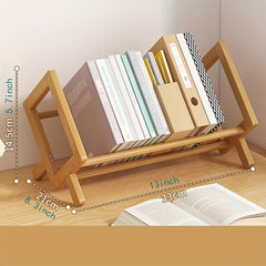 Desktop Bookshelf Organizer for Office or Home Use