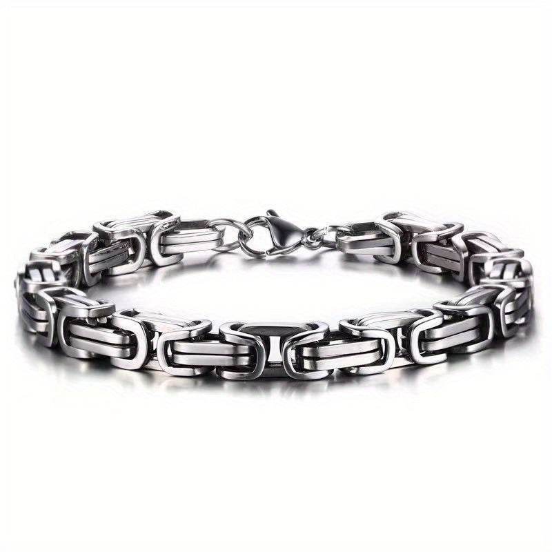 Men's Stainless Steel Chain Bracelet