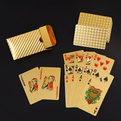 Waterproof Foil Poker Cards for Party Game