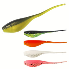 20pcs Small Tadpole Soft Bait Colorful 0.7g for Bass Minnow Fishing