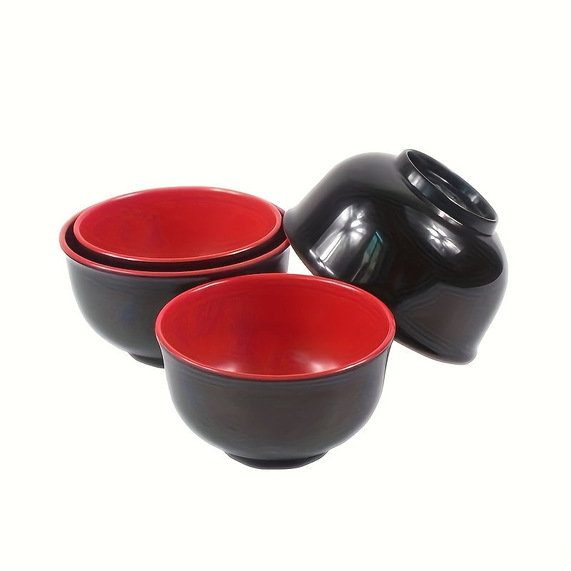 Anti Rust Double Colors Porcelain Bowl for Camping Picnic