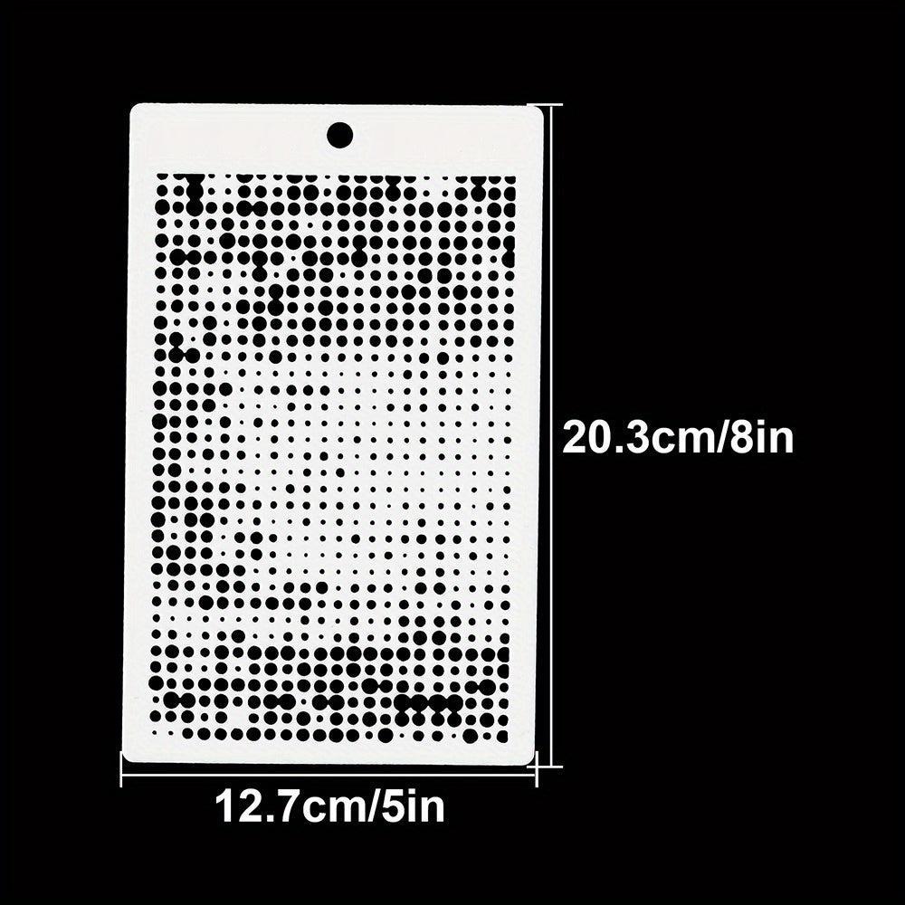 Round Hole Background Stencils Shoe Stencils Graffiti Stencils DIY Art Stencils