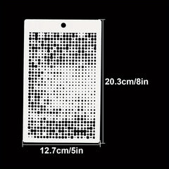 Round Hole Background Stencils Shoe Stencils Graffiti Stencils DIY Art Stencils