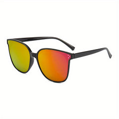 Men's Retro Square Sunglasses Holiday Sun Protection