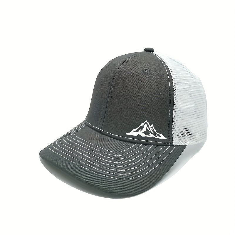 Mountain Baseball Cap Multicolor Mesh Hat Unisex