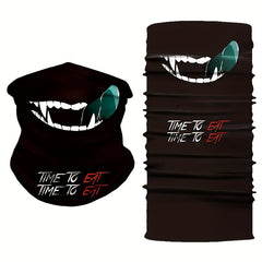 Halloween Dress Up Hat Riding Mask Sweat Absorption Sunscreen Headgear