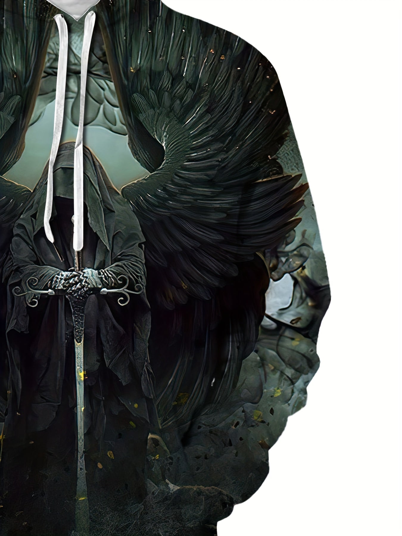 Men's Casual 3D Print Hoodie Hooded Sweatshirt