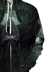 Men's Casual 3D Print Hoodie Hooded Sweatshirt