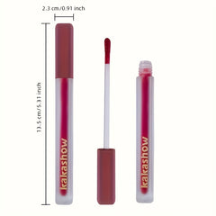 Pink Satin Lip Glaze Velvet Matte Brightening Lipstick