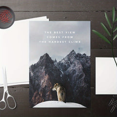 Modern Wildlife Landscape Art Painting Sticker for Kids