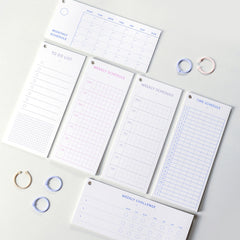 Daily Weekly Monthly To Do List Memo Pad 10 Sheets