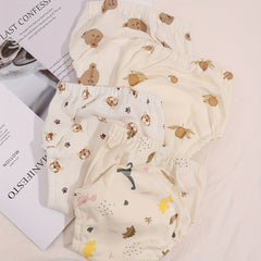 Baby Fabric Cloth Diapers Waterproof Training Pants Reusable Nappies Diaper