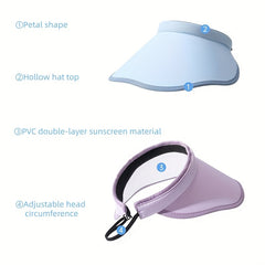 UV Cloud Sun Empty Top Hat Women's Sun Protection Hat