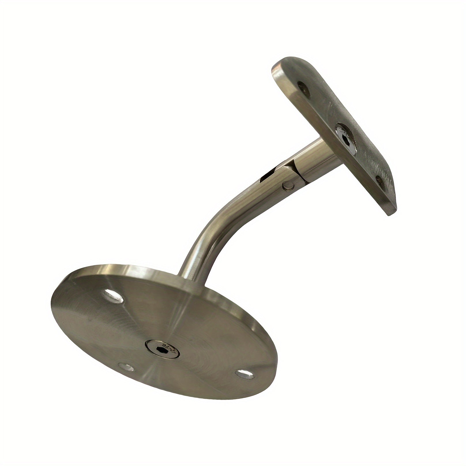 4pcs 304 Stainless Steel Handrail Brackets Adjustable 180 Handrail Brackets