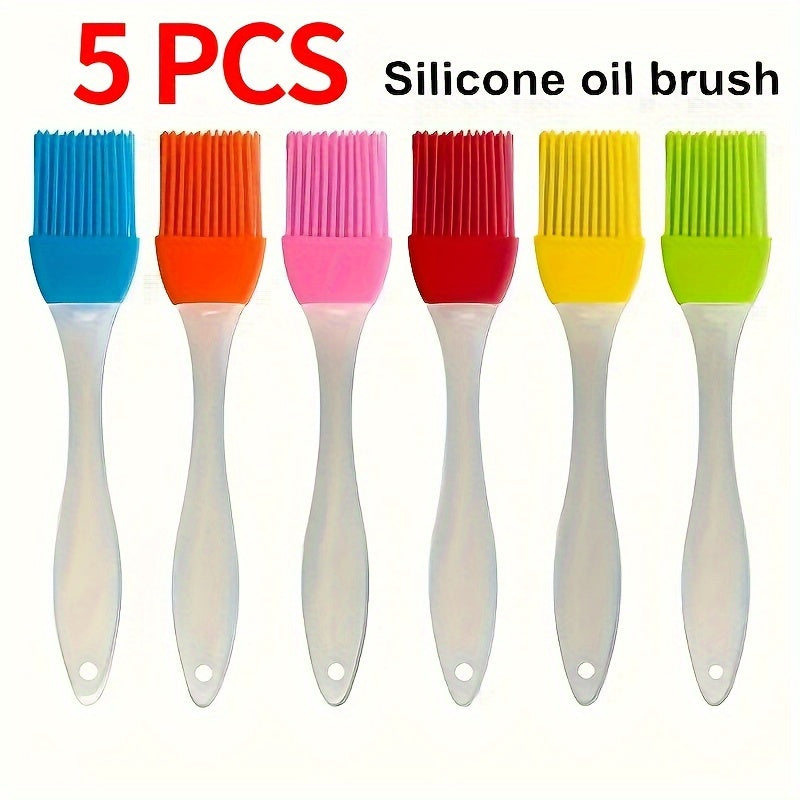 5pcs BBQ Brush Heat resistant Barbecue Tool Kitchen Small Tools