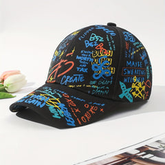Men's Graffiti Baseball Cap