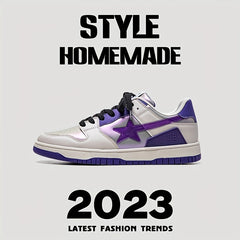 Men's Block Skate Shoes Non Slip Casual Shoes For Youth