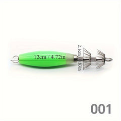 1pc Stainless Steel Luminous Squid Hook Night Light Octopus Hook Sea Fishing Acc