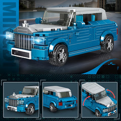Sports Car Model Building Set - High ABS Plastic - Ideal Gift