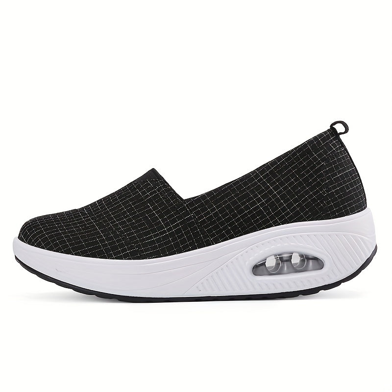 Sunflower Slip On Running Shoes with Shock Absorption