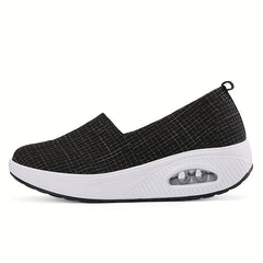 Sunflower Slip On Running Shoes with Shock Absorption