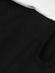 Plus Size Gothic Dress Bat & Spiderweb Embroidered Cap Sleeve