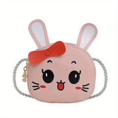 Kids Crossbody Bag Princess Cartoon Rabbit Ears Coin Purse Wallet For Girls