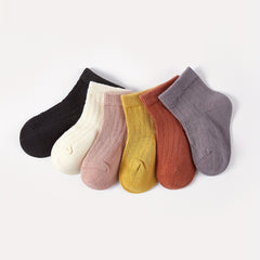 6 Pair Infant Short Socks Spring Summer Hollow Out Knee High Socks