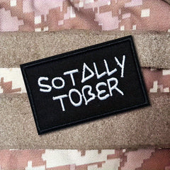 Sotally Tober Embroidered Morale Patches for Caps Uniforms Vests Backpacks