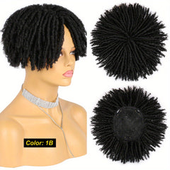 15-24 cm Topper Clip Synthetic Dreadlocks Hair Extensions