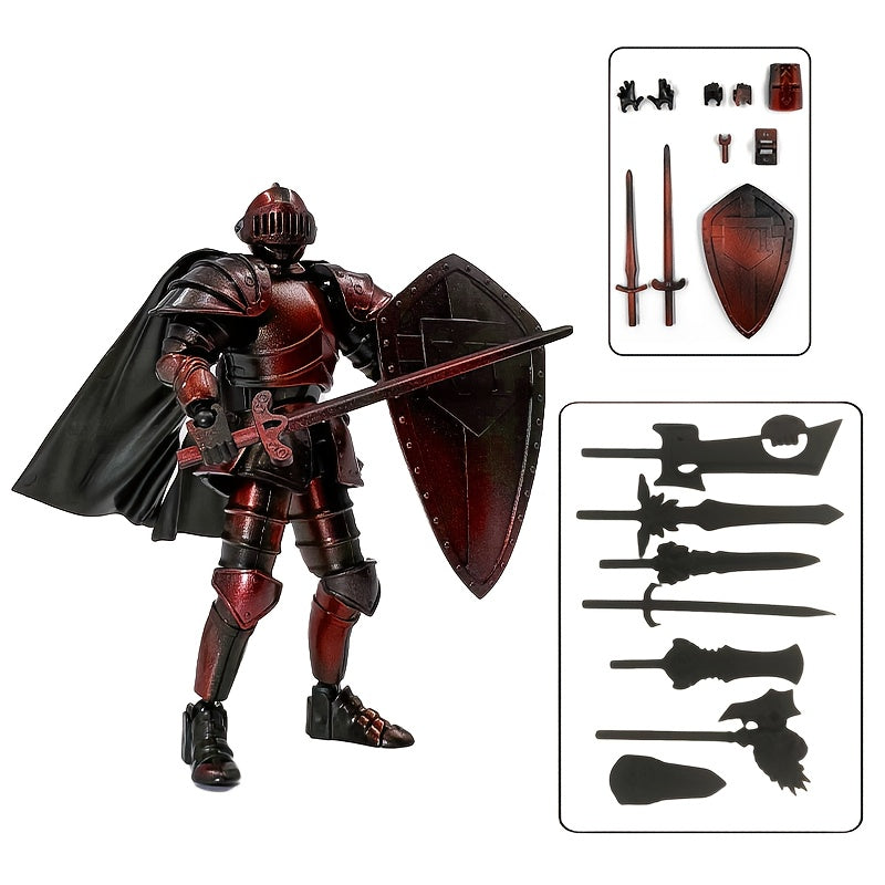 Roman Medieval Knight Warrior Toy DIY Educational Gift