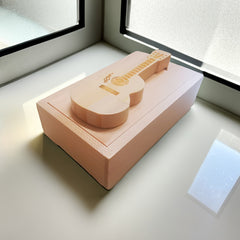 Wooden Guitar U Disk Shell Set for 8G 16G 32G 64G U Disk
