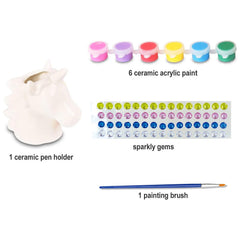 DIY Unicorn Painting Pen Holder - Perfect for Art Supplies
