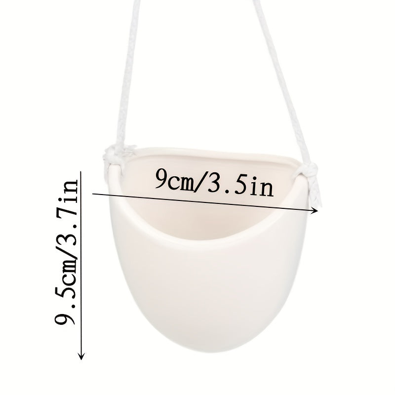 Minimalist Style Hanging Basin for Succulent Flowers