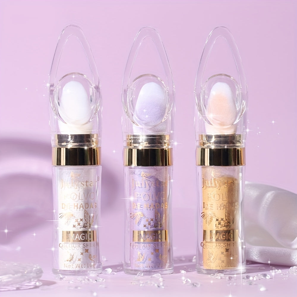 Moonbeam Glitter Highlighter Powder Stick for Face Body Lips Eyes