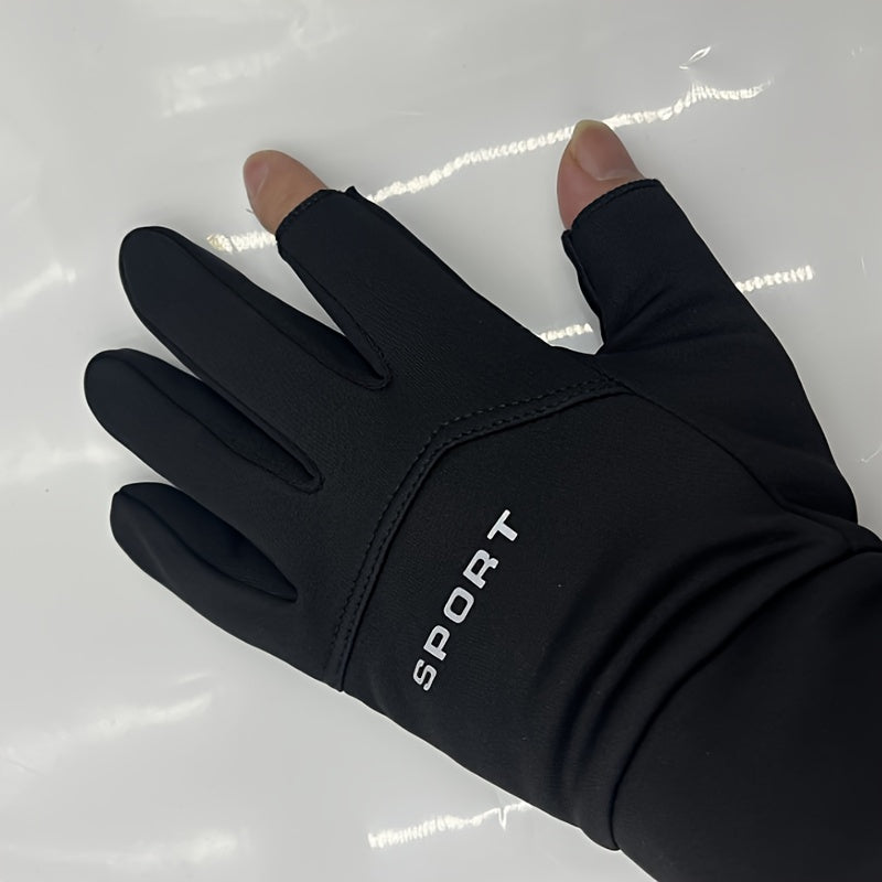 Anti Slip Fishing Gloves With Touch Screen - Keep Your Hands Warm