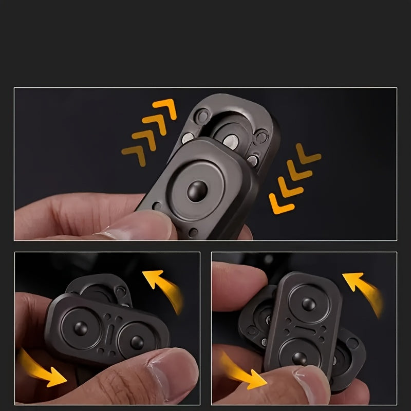 Metal Slow Pressure Finger Toys Sliders - Classic Board Game Spinner