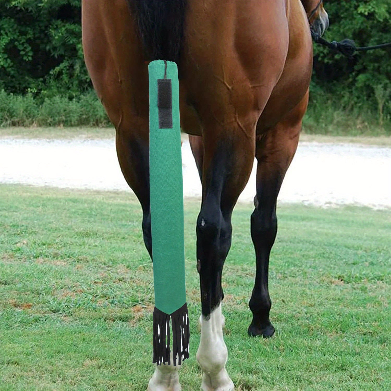 Ponytail Protection Bag Anti Mosquito Dirt Horse Tail Cover